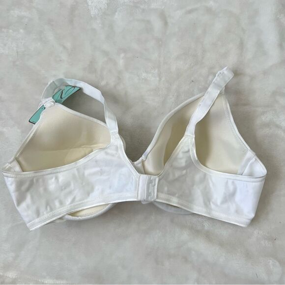Vanity Fair Bra 40C nwt soft n smooth contour full coverage white - Picture 3 of 3
